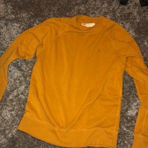 Mustard color sweater